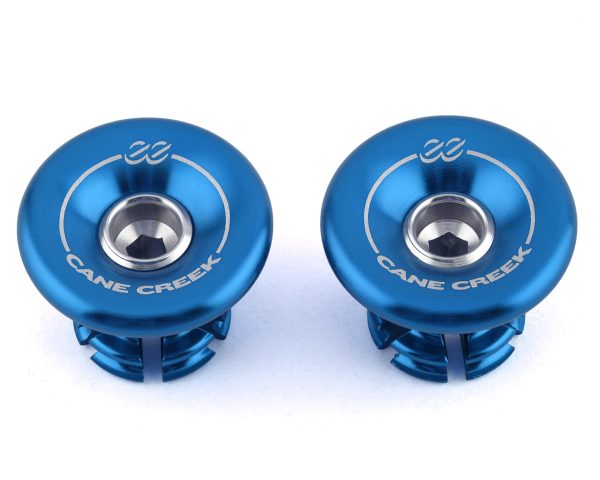 Cane Creek eeBarKeep Bar End Plugs (Blue) (Pair)