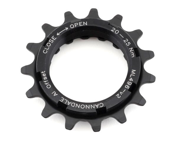 Cannondale Moterra Sprocket & Lockring (Black) (15T)