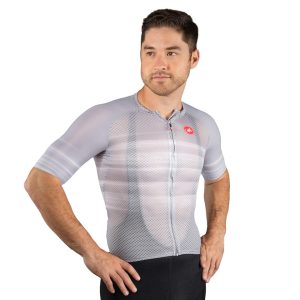 Castelli Climber's 3.0 SL2 Short Sleeve Jersey (Silver Grey) (XL)