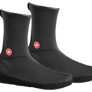 Castelli Diluvio UL Shoe Covers (Black/Black) (S/M)