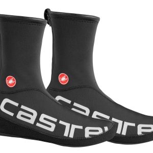 Castelli Diluvio UL Shoe Covers (Black/Silver Reflex) (S/M)