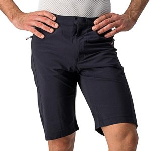 Castelli Men's Unlimited Baggy Short (Black) (L) (No Liner)