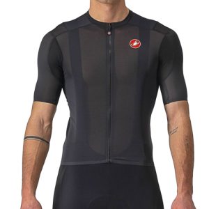 Castelli Superleggera 2 Short Sleeve Cycling Jersey - Light Black / XLarge