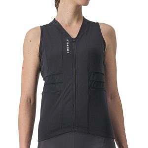 Castelli Women's Anima 4 Sleeveless Jersey (Light Black/Ivory) (M)