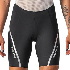 Castelli Women's Velocissima 3 Shorts (Black/Silver) (S)