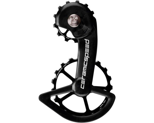 CeramicSpeed Oversized Pulley Wheel System (Black) (Shimano 9100/9150) (Coated Ceramic Bearings)