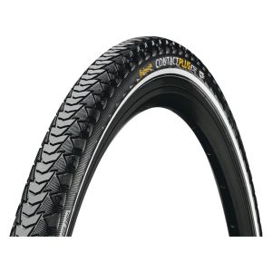 Continental Contact Plus City Tire (Black/Reflex) (650b) (50mm) (Wire) (SafetyPlus Breaker) (E50)