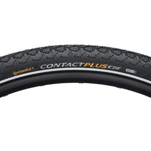 Continental Contact Plus City Tire (Black/Reflex) (700c) (42mm) (Wire) (SafetyPlus Breaker) (E50)