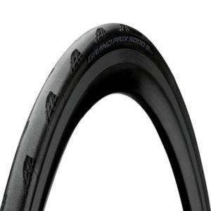 Continental GP5000 S TR Tour De France Limited Edition Folding Road Tyre - 700c - All Black / 700c / 28mm / Folding