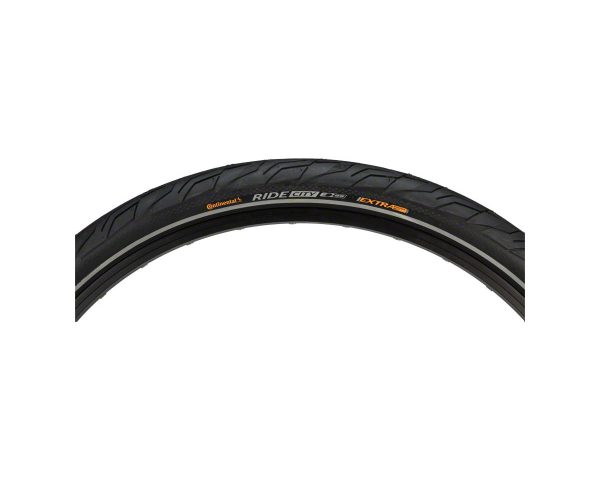 Continental Ride City Tire (Black/Reflex) (700c) (37mm) (Wire) (Extra PunctureBelt) (E25)