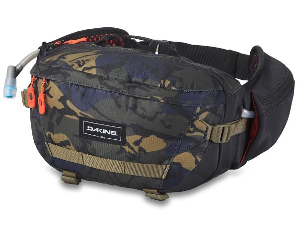 Dakine Hot Laps Hip Pack (Cascade Camo) (5L) (w/ Reservoir)