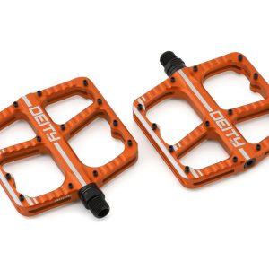 Deity Flat Trak Pedals (Orange)