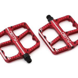 Deity Flat Trak Pedals (Red)