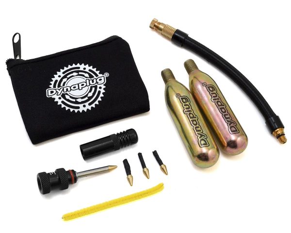 Dynaplug Air Tubeless Bicycle Tire Repair Kit (Black) (w/CO2)