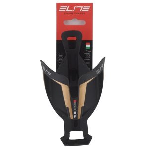 Elite Vico Carbon Water Bottle Cage (Matte Black/Gold)