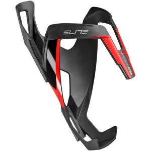 Elite Vico Carbon Water Bottle Cage (Matte Black/Red)