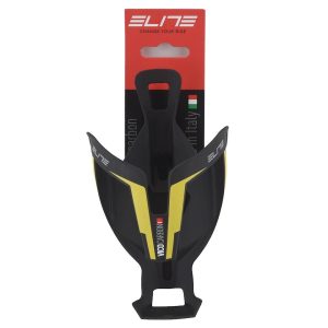 Elite Vico Carbon Water Bottle Cage (Matte Black/Yellow)