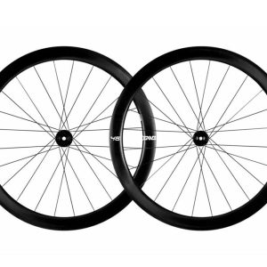 Enve 45 Foundation Series Disc Brake Wheelset (Black) (Shimano HG 11/12) (Foundation Road Hubs) (700