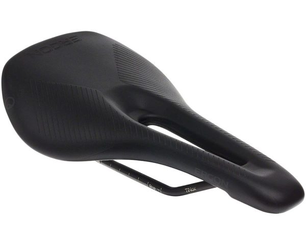 Ergon SR Pro Women's Saddle (Black) (Titanox Rails) (M/L) (152mm)