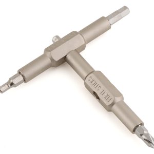 Fix It Sticks T-Handle Multi-Tool w/ Replaceable Bits (Silver)