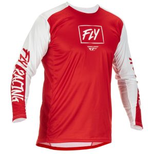 Fly Racing Lite Jersey (Red/White) (S)