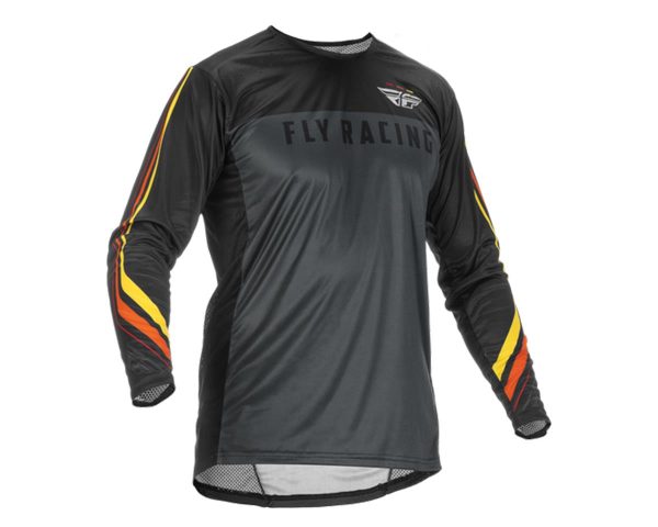 Fly Racing Lite S.E. Speeder Jersey (Metal/Red/Yellow) (2XL)