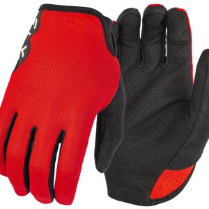 Fly Racing Mesh Long Finger Gloves (Red) (2XL)