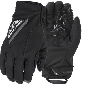 Fly Racing Title Winter Gloves (Black) (L)