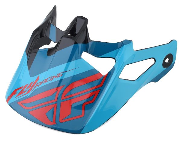 Fly Racing Werx Helmet Visor (Ultra) (Red/Blue/Black)