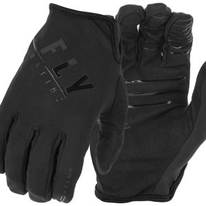 Fly Racing Windproof Gloves (Black) (3XL)