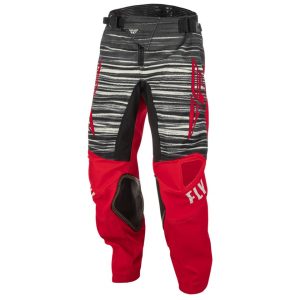 Fly Racing Youth Kinetic Wave Pants (Red/Grey) (18)