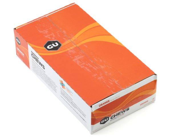 GU Energy Chews (Orange) (12 | 2.12oz Pouches)