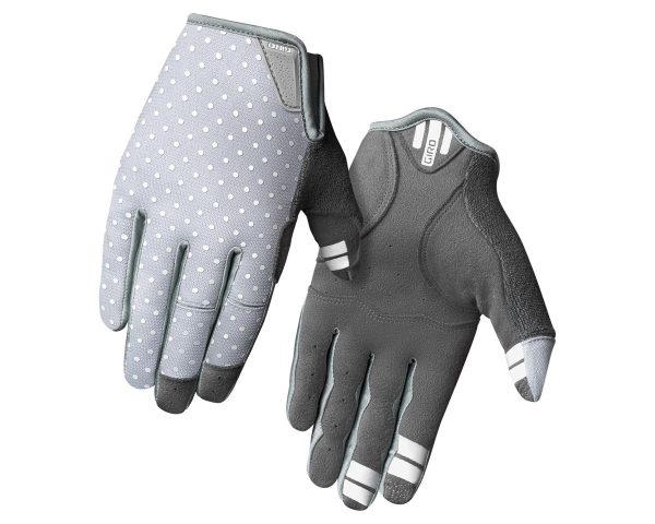 Giro Women's LA DND Long Finger Gloves (Sharkskin/White Dot) (L)