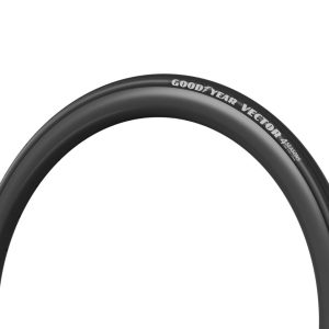 Goodyear Vector 4Seasons Tubeless Road Tire (Black) (700c) (25mm) (Folding) (Dynamic Silica4/R:Armor