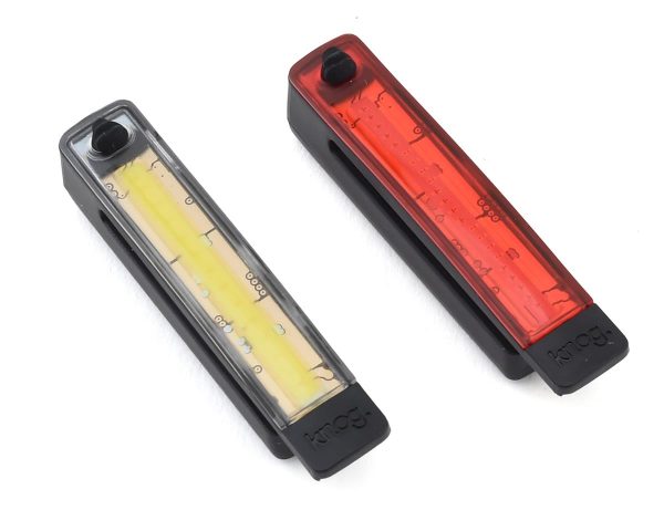 Knog Plus Headlight & Tail Light Set (Black) (40/20 Lumens)