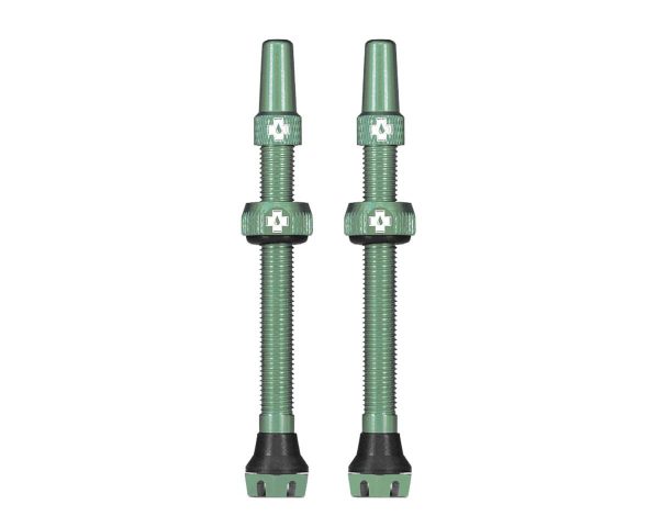 Muc-Off V2 Tubeless Presta Valves (Turquoise) (Pair) (44mm)