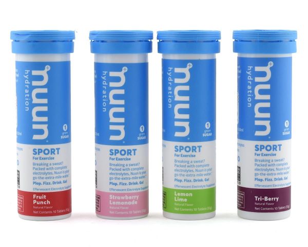 Nuun Sport Hydration Tablets (Variety Pack) (4 Tubes)