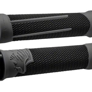 ODI AG2 Lock-On Grips (Black/Graphite/Black) (135mm)