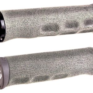 ODI F-1 Dread Lock Grips (Graphite) (Lock On) (130mm) (Pair)