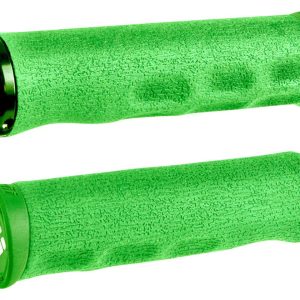 ODI F-1 Dread Lock Grips (Green) (Lock On) (130mm) (Pair)