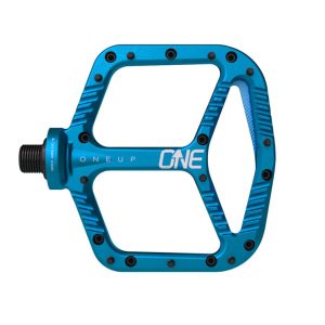 OneUp Components Aluminum Platform Pedals (Blue) (9/16")