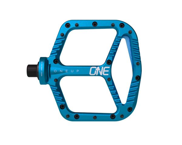 OneUp Components Aluminum Platform Pedals (Blue) (9/16")