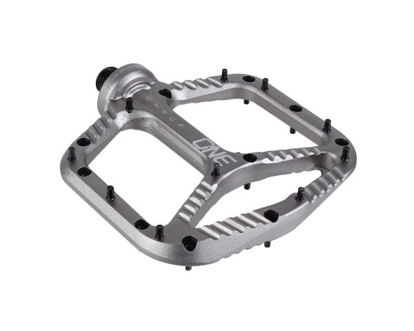 OneUp Components Aluminum Platform Pedals (Grey) (9/16")