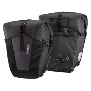 Ortlieb Back-Roller XL Plus Panniers (Granite/Black) (78L) (Pair)