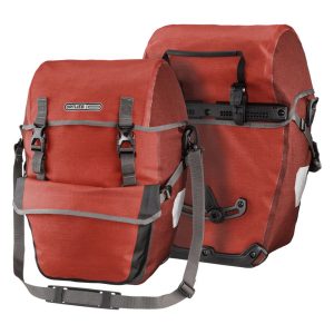 Ortlieb Bike-Packer Plus Panniers (Salsa/Dark Chili) (42L) (Pair)