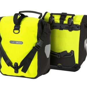 Ortlieb Front-Roller High Visibility Panniers (Yellow) (25L) (Pair) (AKA Sport-Roller)