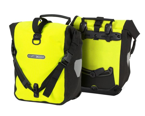 Ortlieb Front-Roller High Visibility Panniers (Yellow) (25L) (Pair) (AKA Sport-Roller)