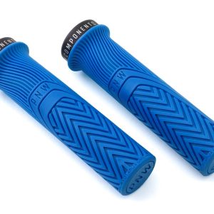 PNW Components Loam Mountain Lock-On Grips (Pacific Blue) (Regular)