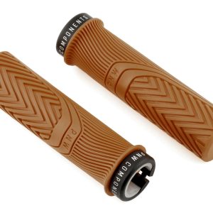 PNW Components Loam Mountain Lock-On Grips (Peanut Butter) (XL)