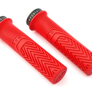 PNW Components Loam Mountain Lock-On Grips (Really Red) (Regular)